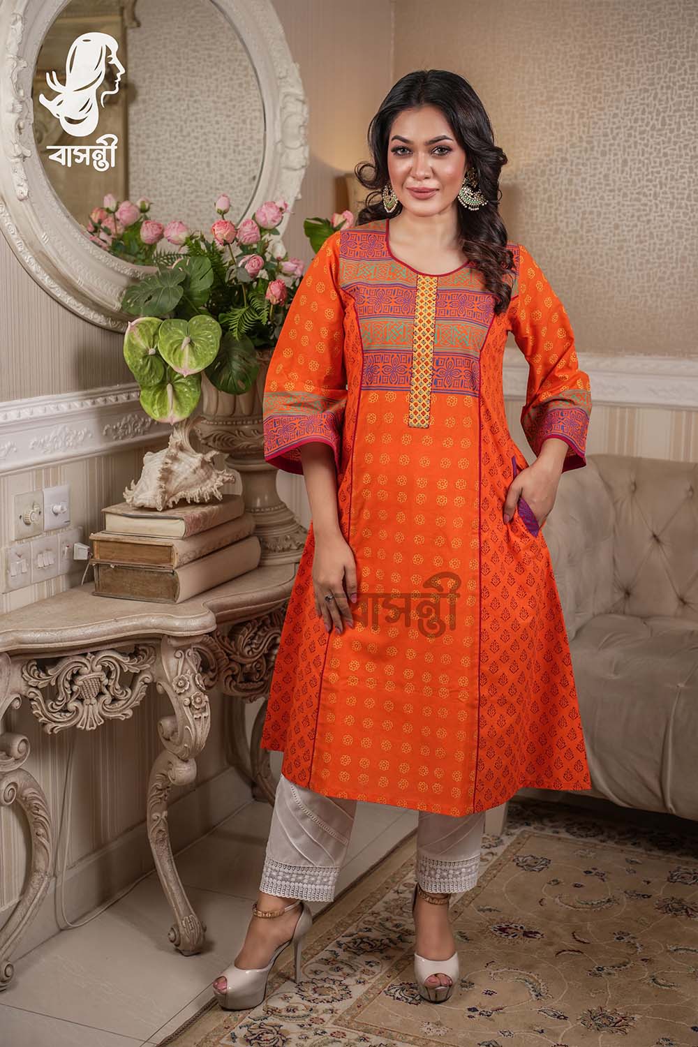 2Untitled-1 সিঙ্গেল কুর্তি - Image 1