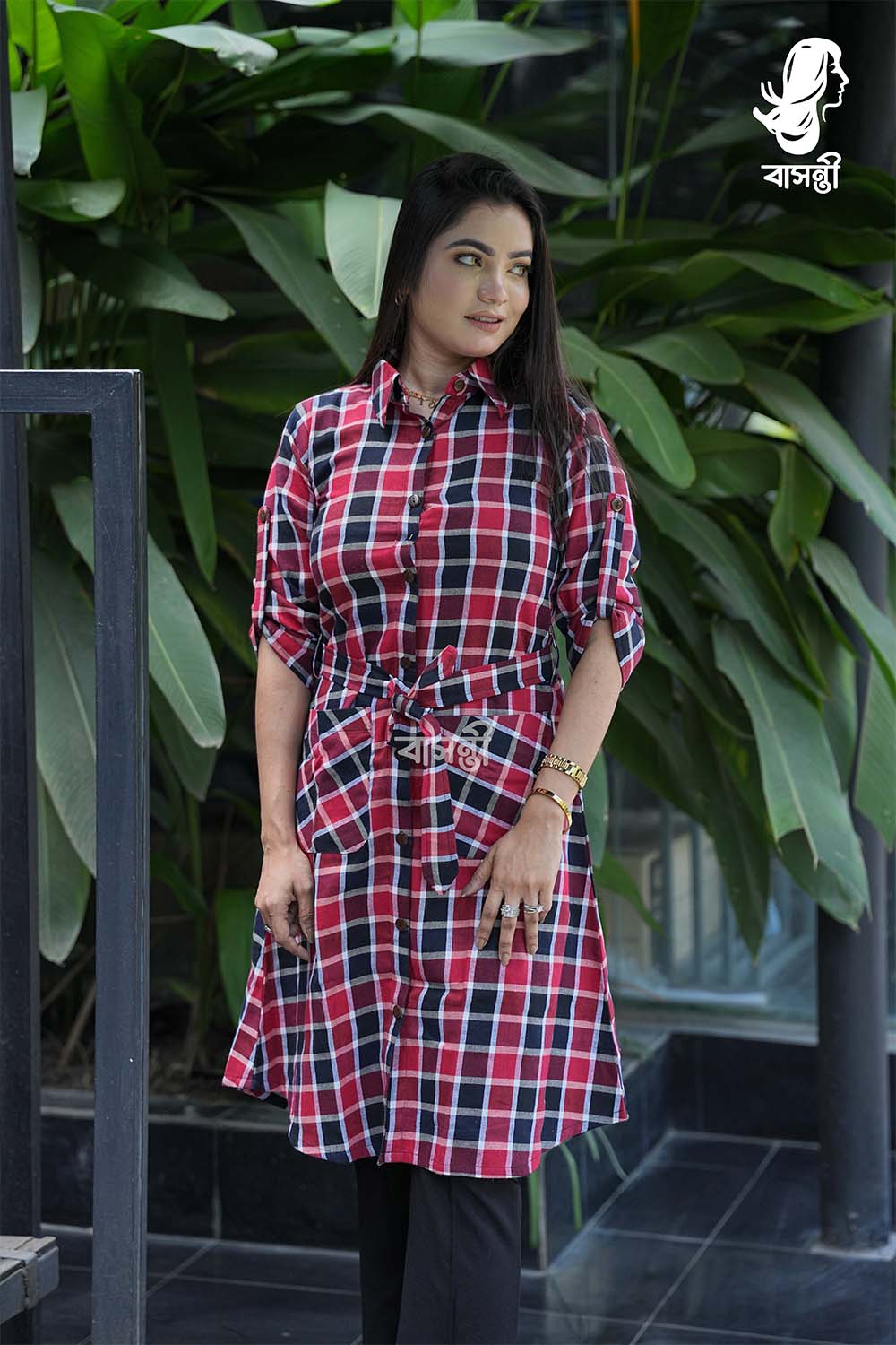 4 Flannel Kurti - Image 1
