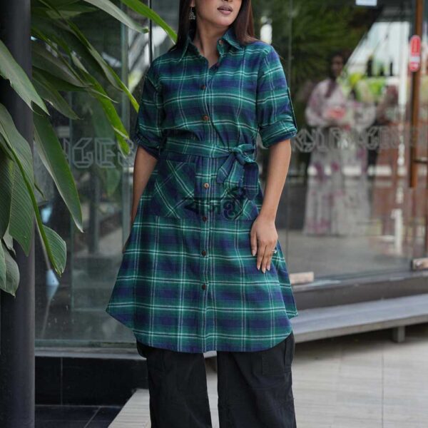 Flannel Kurti