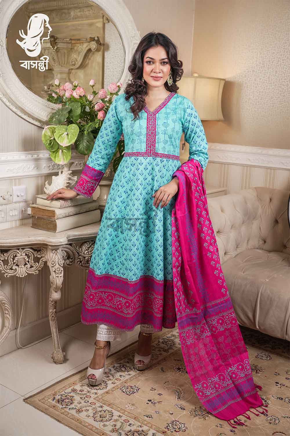 akkkk6 আনারকলি টু-পিস - Image 1