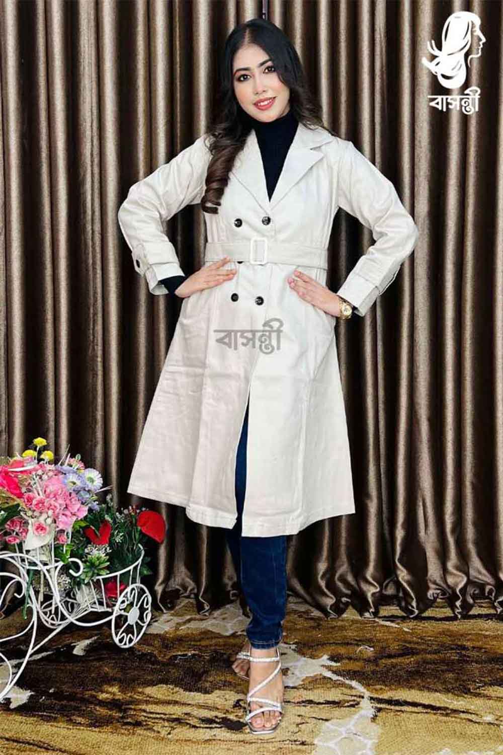 1 গ্যাবার্ডিন ওভারকোট - Image 1