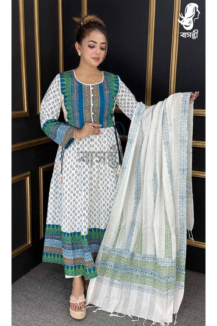 3 (1) আনারকলি টু-পিস - Image 1