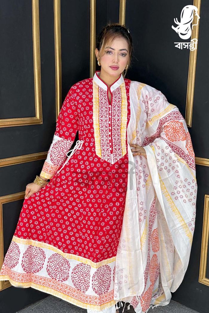 6 আনারকলি টু-পিস - Image 1